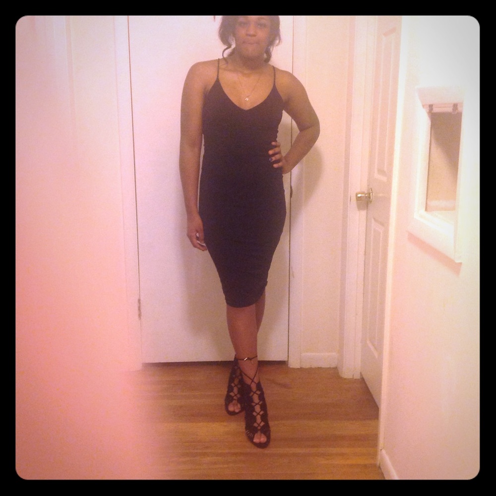 Slinky Ambiance Column Dress - Great for the Upcoming Holidays